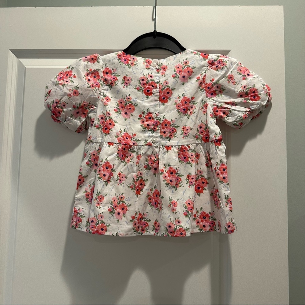 Janie and Jack Floral Blouse - Picture 5 of 5